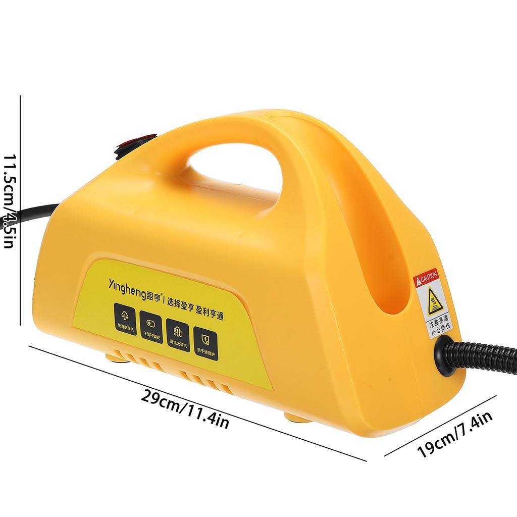 2600W Car Cleaning Machine Pumping Sterilization Disinfector High Temperature Steam Cleaner for Hood Air Conditioner