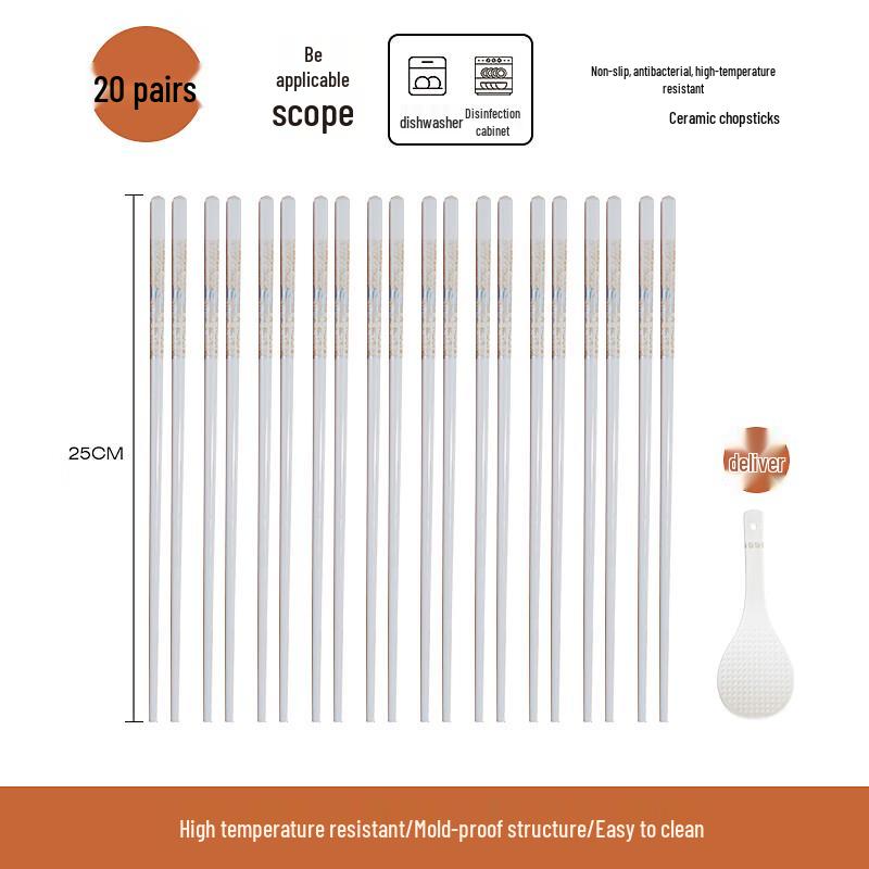 Elegant Ceramic Chopsticks Set