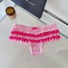 Cute 3D Ruffle Layered Lace Panties for Women