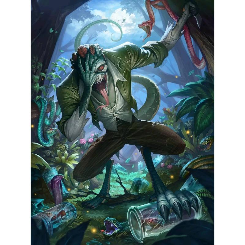 Identity V Poster Anime Game Poster Gardener Little Girl Red Lady Horror Game Canvas Print Decoration Painting Home Room Decor