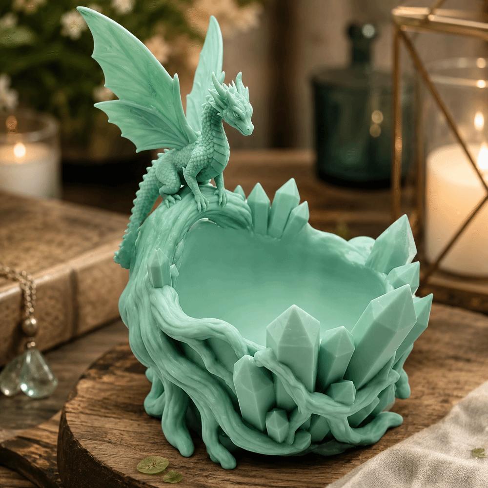 Ornaments Jewelry Holder Gothic Style Storage Organizer Dragon Storage Bowl Gift For Dragon Lover