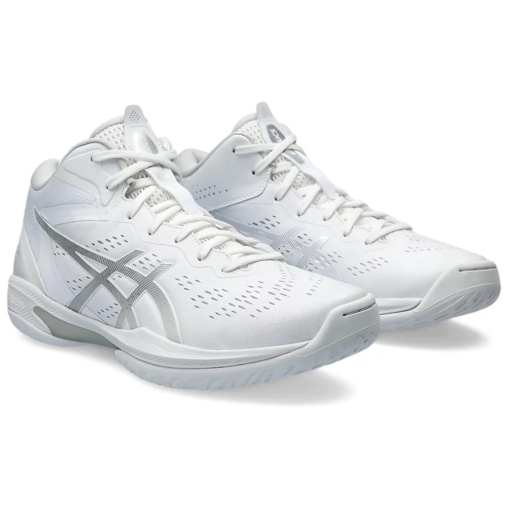 New Asics GELHOOP V16 Mid Top Basketball Shoes Unisex White 1063A080-100