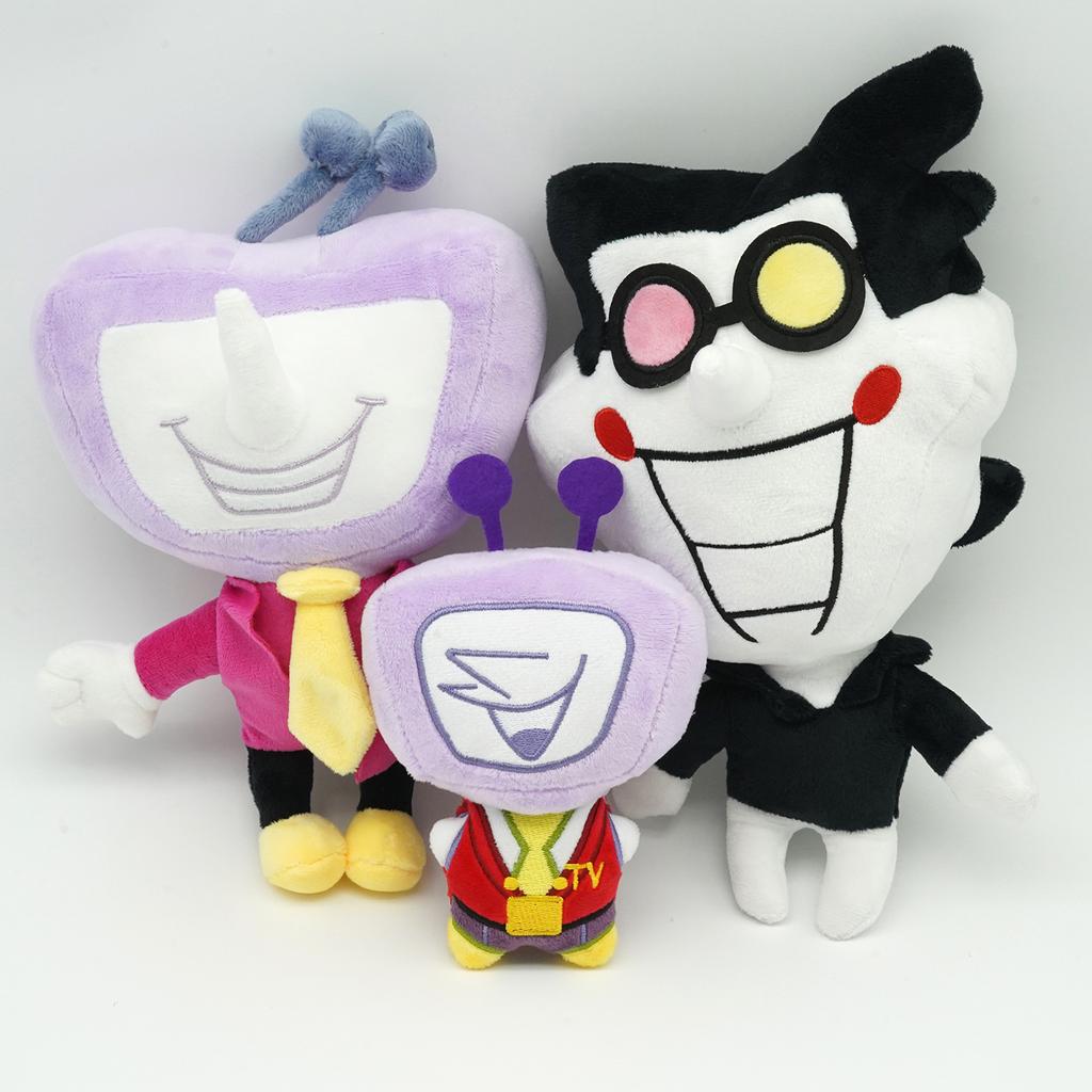 TreasuringU New Deltarunes Plush Toys Cute Tenna Talsei Plush Dolls Stuffed Toys Spamton Plushie Birthday Gifts