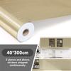 Refrigerator Door Sticker Self Adhesive Waterproof Wallpaper Metallic Color Fridge Door Room Kitchen Cabinet Renovation  Sticker