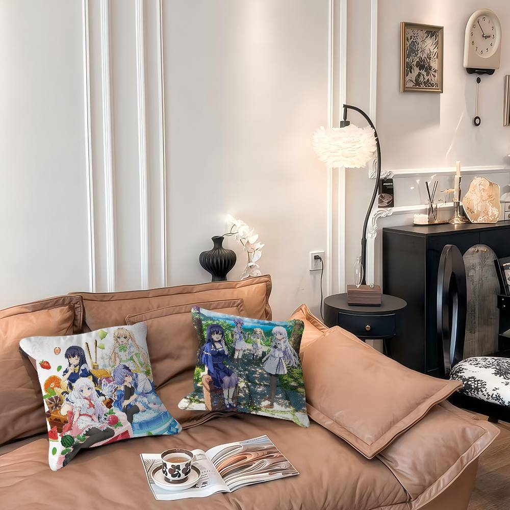 Anime S-Summer Pockets Maple Design Cushion Cover Happy Autumn Harvest decor Holiday Decorati Pillow Cover