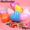 10/20pcs Romantic Thickening  Pearl Inflatable Toys Heart Shaped Latex Balloons Wedding Decor