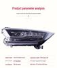 Honda CRV 17-18 LED Headlight Assembly with Daytime Running Lights & High/Low Beam