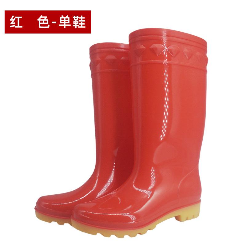 Women's Rain Boots Are Fashionable and Versatile, Comfortable, Waterproof and Rainproof Work Rubber Shoes, Water Shoes, Women's Non-slip Medium Tube