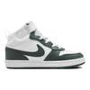 Nike Court Borough Mid 2 PreSchoolV 'Vintage Green' (Unisex) White / Oil Green / Vintage Green Kids' Skateboarding Shoes CD7783 119