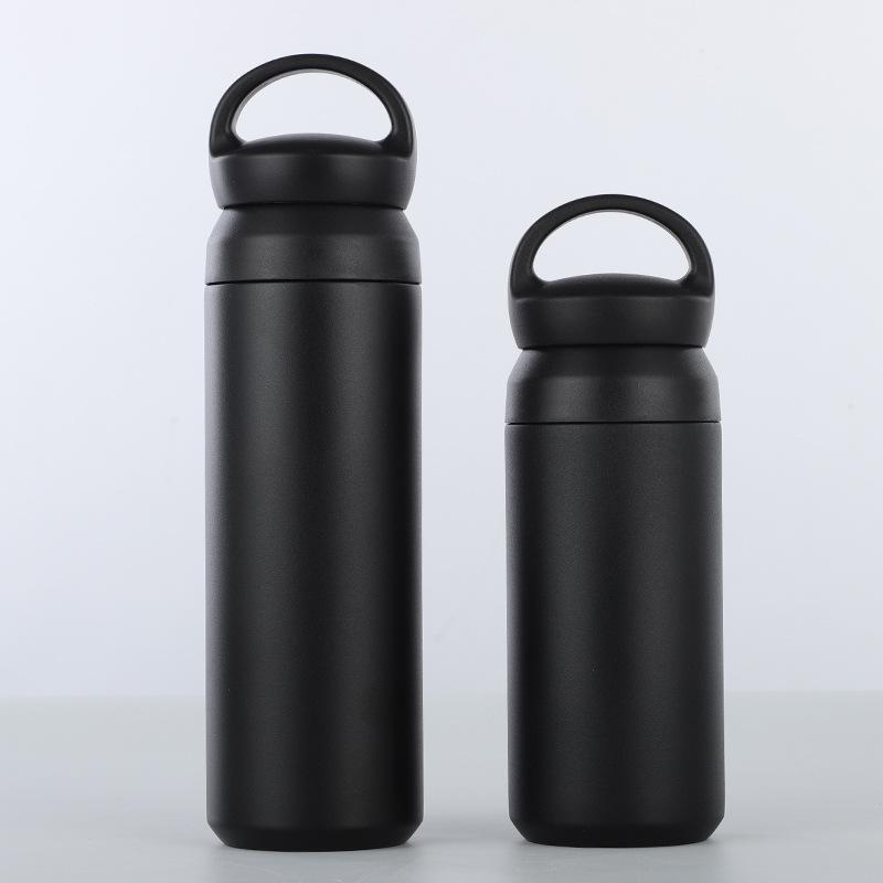 Double-layer Stainless Steel Vacuum Flask for Men and Women Coffee Cup Student Water Cup
