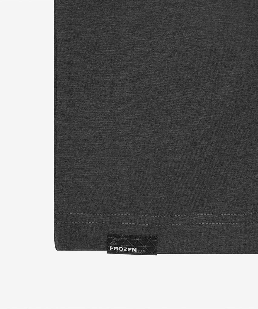 Nyuballanseu Nbneg31633 / Uni Frozen Essential Small Logo Short Sleeve T-Shirt (Charcoal)