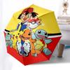 1pc Pokémon Characters with Poké Balls Umbrella with Plastic Handle,Suitable for All Seasons Home Travel Outdoor UmbrellaFP046