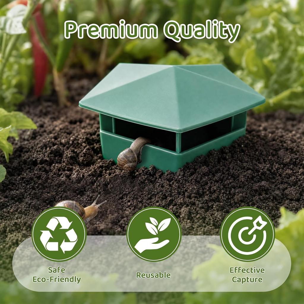 Snail and Slug Trap Insect Catcher Garden Everything Animal Repellent Gardening Products Orchard Sale Wild Repeller Vegetable