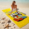 1Pc Cuphead Mugman Adventure Beach Towel, Quick Dry, Multi-Use for Beach Pool Gym Yoga Home Travel, Christmas, Halloween, Xmas Gift M929369