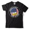 America First Beer Second Funny Political Humor Party Tee T-shirt Beer Lover Tee