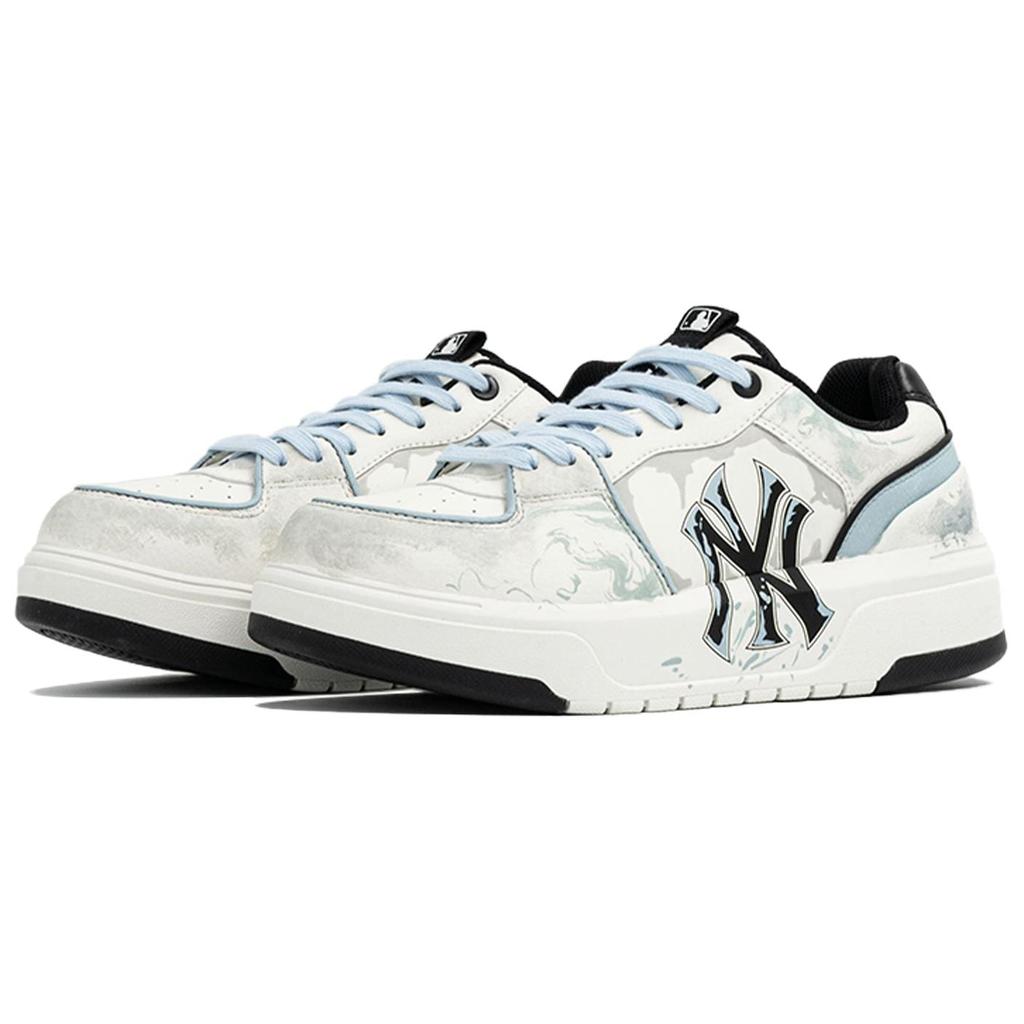 MLB Chunky Liner Kaleidoscope, Splash, Shopping Bag Low top Skateboard Shoes Men's White Blue 3ASXCA12N-50WHS(Team113- BOX)