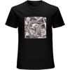 HAOTO Relativiteit Abnormale Wetten van Zwaartekracht Kunst Kunstenaar Mc Escher Volwassen Mannen T-shirt Tee Zwart