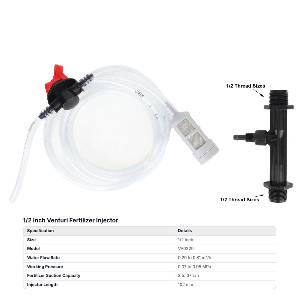 3/4 Inch Fertilizer Injector Outdoor Watering Systems