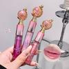 Hydrating Lip Gloss Long-Lasting and Non-Staining Glass Lipstick with Earth Design, Glossy Finish Beauty Essentials Glossy Finish Lipstick