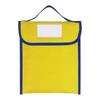 File Bag with Clear Label Window School Book Bag Portable Document Folder
