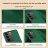 Vivo Nex3 Genuine Leather Half-Cover Protective Case with Litchi Pattern