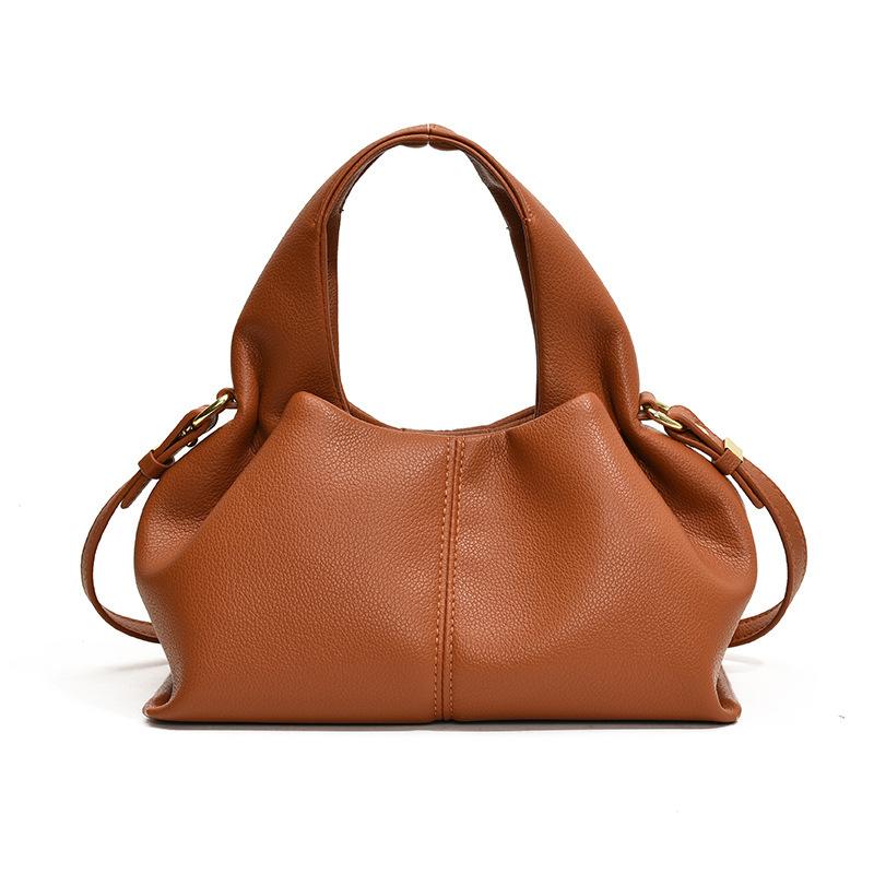 Ladies Cloud Dumpling Bag 2025 New Popular Portable Lunch Box Bag Textured One Shoulder Crossbody Women's Bag