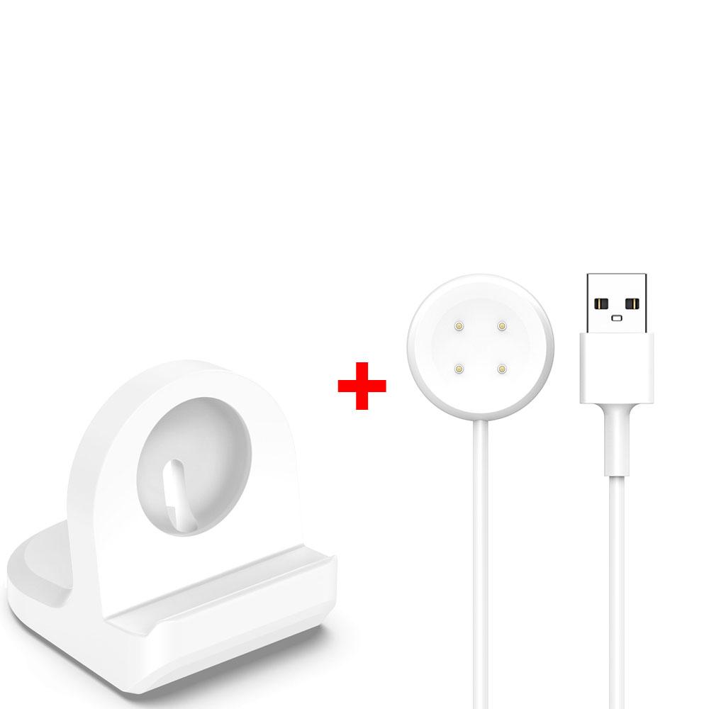 Schreibtisch-Dock-Ladegerät-Adapter für Google Pixel Watch 3 41mm 45mm / Watch 2 Silikon Rutschfester Lade-Dock-Ständer Halter