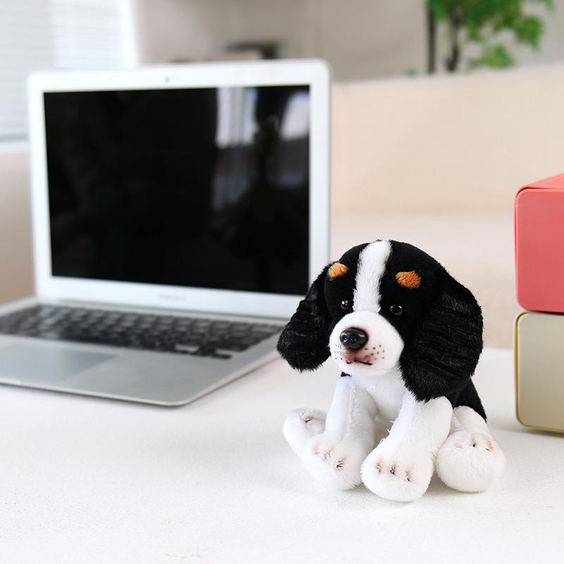 Small Plush Dolls: Spotted Pomeranian, Pug, Yorkshire Terrier, Prince Poodle, Lion, Panda, Brown Bear