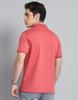 MONTE CARLO Mens Solid Rust Collar Neck Half Sleeve T-Shirt