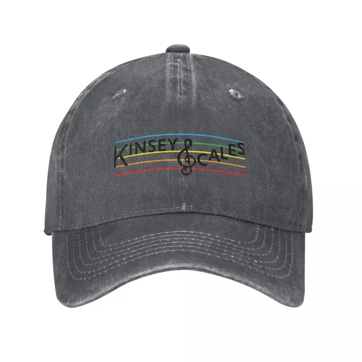 Kinsey Sales Logo Horizontal- Black Baseball Cap Fishing Hat |-F-| Beach Rugby Woman Men s