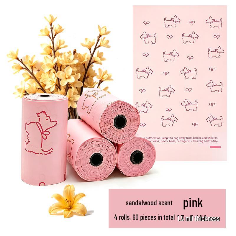 Scented Leak-Proof Pet Waste Bags