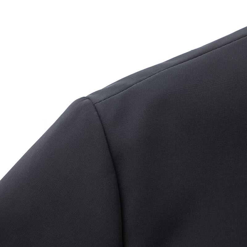 Shanshan Men's Casual Business Detachable Hooded Jacket