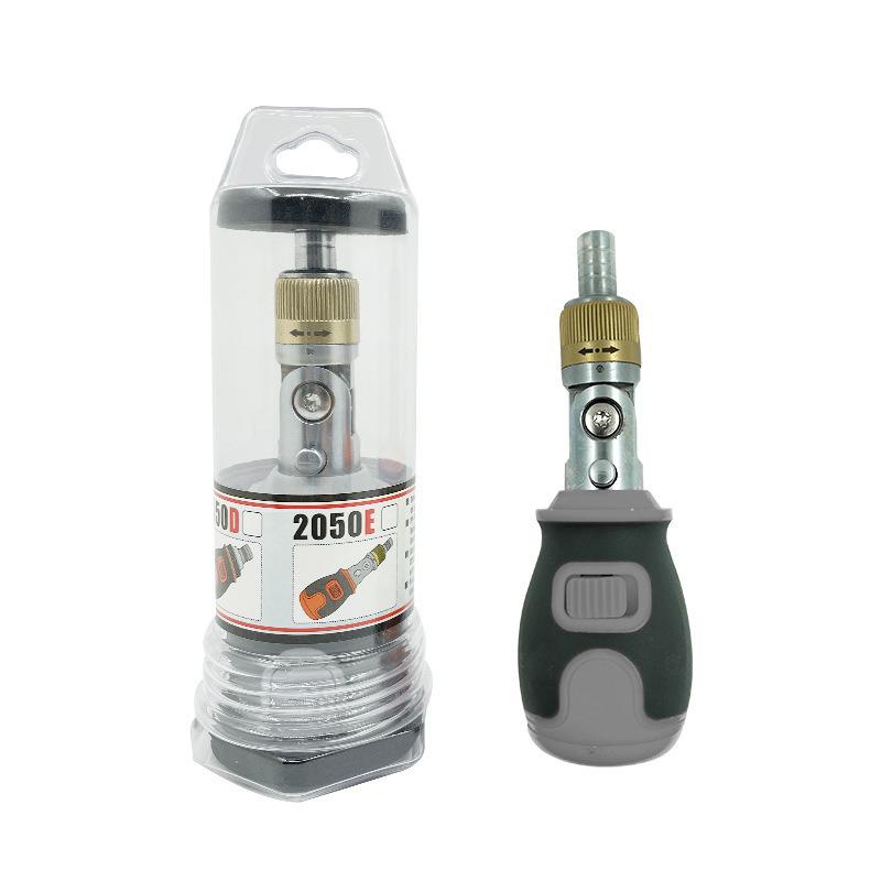 Multi-Angle Ratchet Screwdriver Set with Anti-Slip Handle and Special Shape Bits