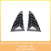 Heenvn For Tesla Model 3/Y Juniper Rear Car Window Shutter Cover ABS Louver Side Vent Trim Anti-Scratch Triangle Accessories