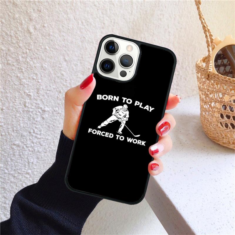 

Hockey Heart beats Phone Case for iPhone 17 Air 16 Coque 15 14 12 13 PLUS 11 PRO MAX Back Cover Fundas Shell iPhone 11pro max