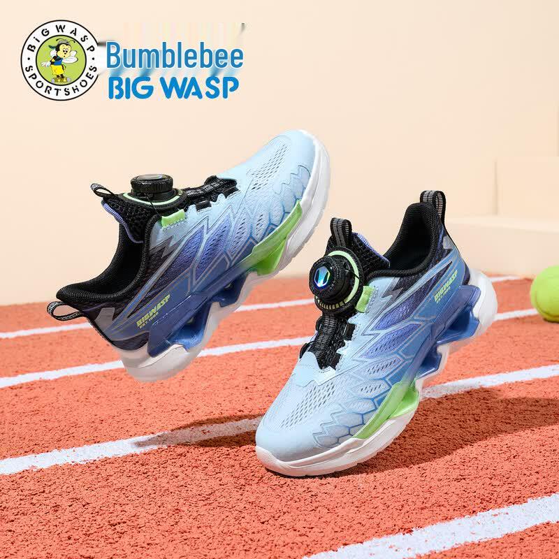 BIG WASP Kids Breathable Sports Shoes 30