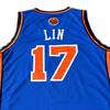 adidas NBA Jeremy Lin Knicks 17 V-Neck Sleeveless Basketball Jersey Unisex Jersey 7912A-318-K91581