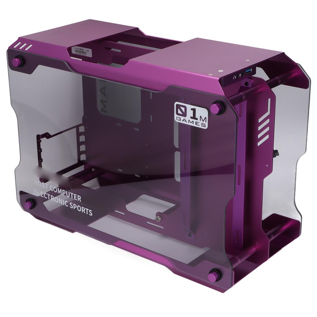 ZEAGINAL PC Case Water Cooled Unique Design Premium Material Durable Wear Resistant Anticorrosion USB3.0 ATX Case