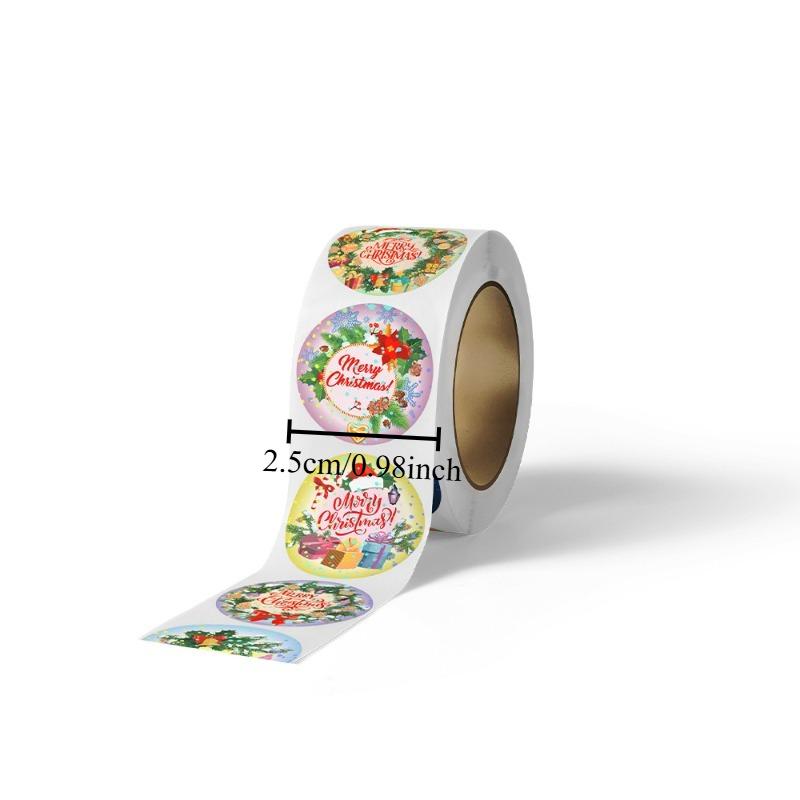 Multi-Use Christmas Stickers - For Kids Gifts Food And Sealing Decor