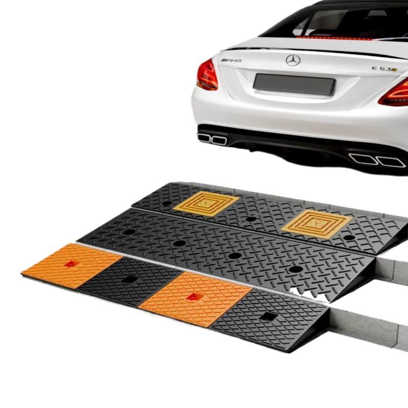 Rubber Curb Ramp Pad for Cars and Home