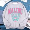 Malibu Beach Usa 73 Hoodie Men Women Loose Sweatshirt Creativity O-Neck Hoodies Street Fashion Oversize Hoody Couple Sportswear
