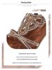 IELTS Run Plus Size Rhinestone Bohemian Sandals - Women's Summer Flat Hollow-Out Shoes