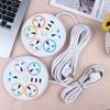 Eu Us Plug 2/3Pin Universal Power Strip Typec 3 Usb Port 5 Way Ac Outlet 2/3/5M Extension Power Socket Charge Electrical Socket