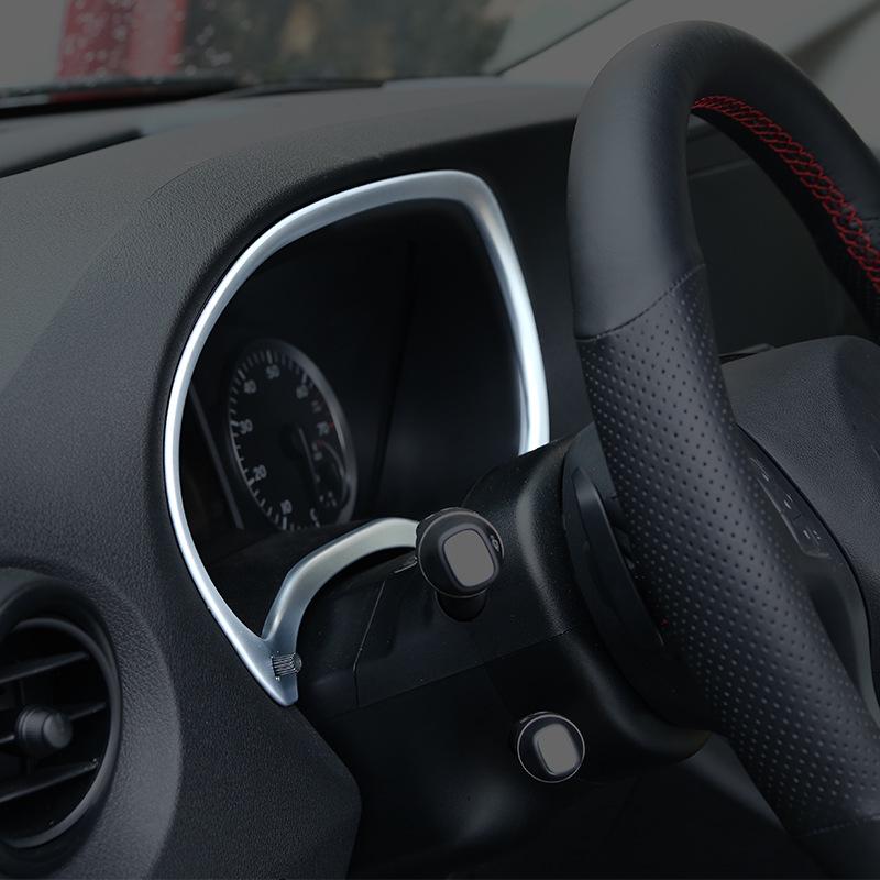 VITO Dashboard Decorative Frame: ABS Electroplated Interior Strip for Instrument Panel Modification.