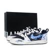 Court Borough Coverage Lightweight Support Low Top Skateboard Shoes Men's Black White Blue 844881-005(Team1464-)