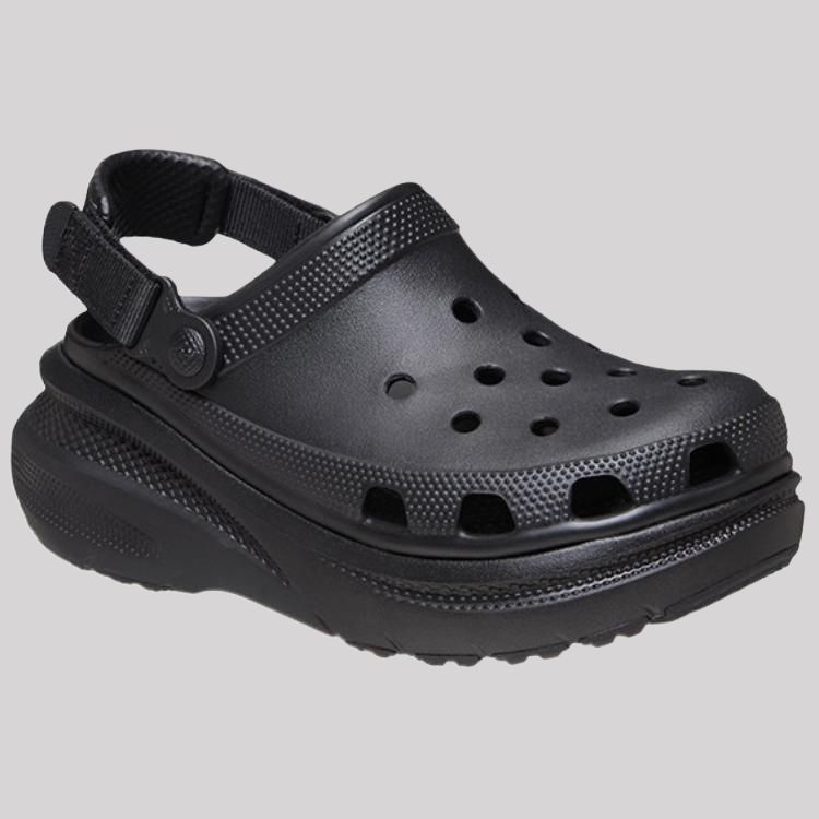 Crocs Dynamische Puffer-Croslite-Harz-Mode Bequeme Trendige Clogs Unisex-Clogs Schwarz 213448-001
