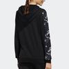 Adidas Neo Favorite Hoodie Casual Sport Pullover Women Tops Black FK6928