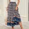 Women's Casual High Waisted Skirt With Large Swing Skirt Waisted Skirt With Large Swing Skirt