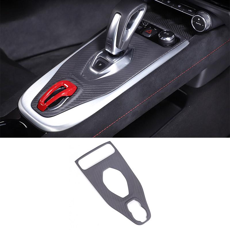 Vera Fibra di Carbonio Per Lotus EMIRA 2026-2026 Pannello Decorativo Portabicchieri per Console Centrale Auto Adesivo Decorativo Accessori Auto