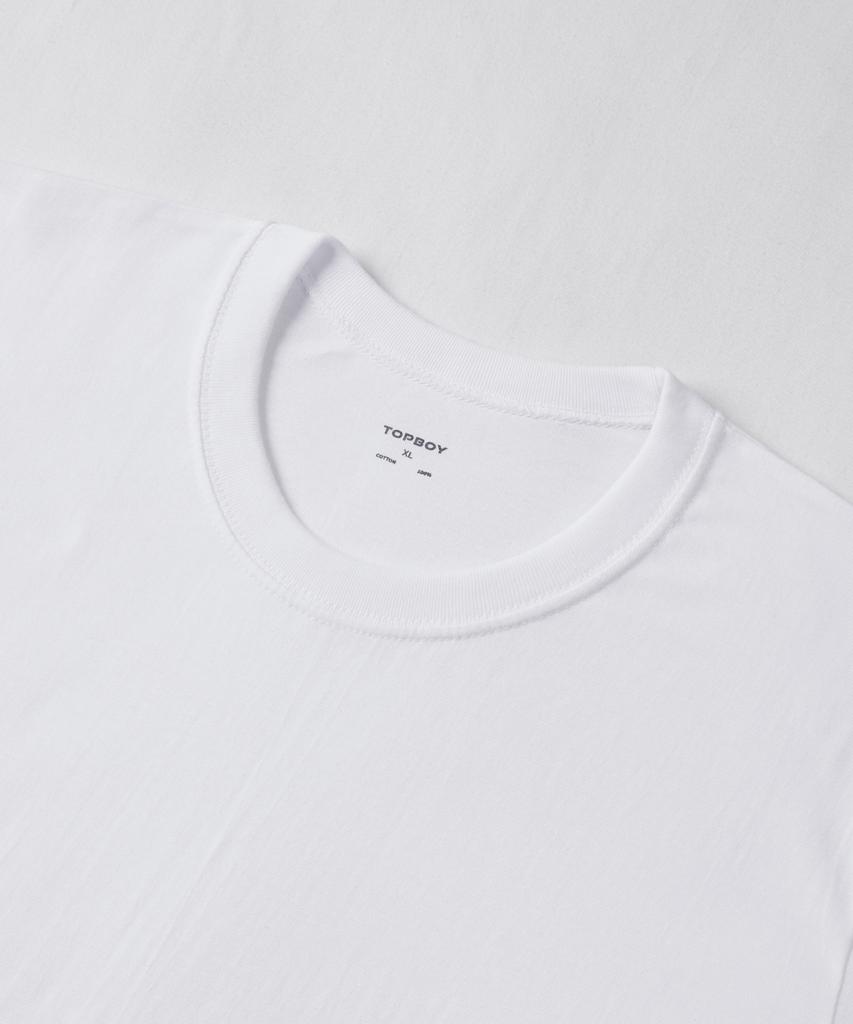 TOPBOY [2Pack] Basic Standard Fit 30-Count Plain Long Sleeve T-Shirt 3 Colors (Type B)